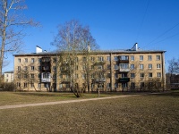 Nevsky district, Krupskoy st, house 16 к.4. Apartment house