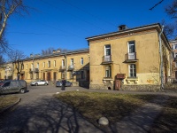 Nevsky district, Krupskoy st, house 16 к.1. Apartment house