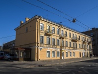 Nevsky district, Krupskoy st, house 17. Apartment house