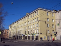 Nevsky district, Krupskoy st, house 21. Apartment house