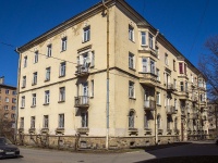 Nevsky district, st Krupskoy, house 39. Apartment house