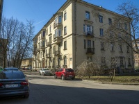 Nevsky district, Krupskoy st, house 39. Apartment house