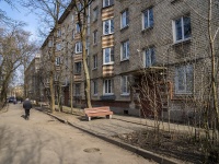 Nevsky district, Krupskoy st, house 49. Apartment house