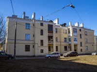 Nevsky district, Tkachey st, house 10. Apartment house