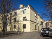 Nevsky district, Tkachey st, house 12. Apartment house