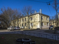 Nevsky district, st Tkachey, house 58. Apartment house