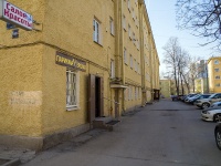Nevsky district, Rabfakovskaya st, house 3 к.3. Apartment house