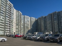 Nevsky district, Soyuzniy , house 4. Apartment house