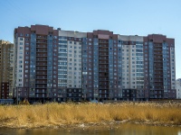 Nevsky district, Soyuzniy , house 8 к.1 . Apartment house
