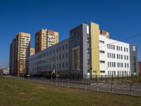 Nevsky district,  Soyuzniy, house 7. polyclinic