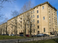 Nevsky district, Matyushenko alley, house 10. Apartment house