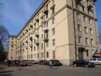 Nevsky district, Matyushenko alley, house 12. Apartment house