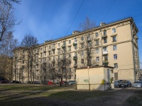 Nevsky district, Matyushenko alley, house 12. Apartment house