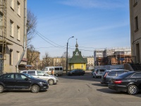 Nevsky district, temple Храм-часовня в честь Преображения Господня , Matyushenko alley, house 12В
