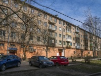 Nevsky district, Shelgunov st, house 4. Apartment house