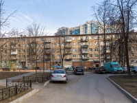 Nevsky district, Shelgunov st, house 12. Apartment house