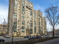 Nevsky district, st Shelgunov, house 7 к.1. Apartment house