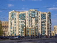 Nevsky district, Shelgunov st, house 9 к.1. Apartment house