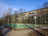 Nevsky district, st Shelgunov. sports ground