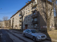 Nevsky district, 3rd Rabfakovskiy , house 12 к.1. Apartment house