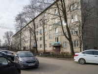 Nevsky district, Kibalchich st, house 18. Apartment house