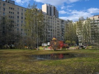 Nevsky district, Belyshev st, house 4. Apartment house