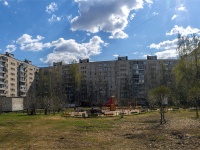 Nevsky district, Belyshev st, house 4. Apartment house