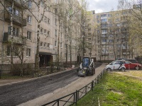 Nevsky district, Belyshev st, house 8. Apartment house