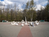 Nevsky district, embankment Reki okkervil. park