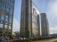 Nevsky district,  , 房屋 4 к.1 СТР 1. 公寓楼