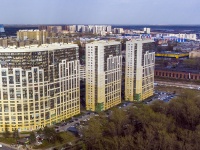 Nevsky district,  , 房屋 4 к.1 СТР 1. 公寓楼