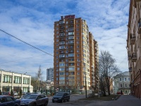 Nevsky district, Olminskogo st, house 5. Apartment house