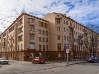 Nevsky district, Olminskogo st, house 8. Apartment house
