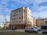 Nevsky district, Olminskogo st, house 8. Apartment house