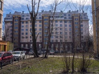 Невский район, улица Ольминского, дом 10. многоквартирный дом