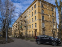 Nevsky district, st Olminskogo, house 12. Apartment house