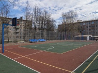 Nevsky district, Olminskogo st, sports ground 