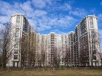 Nevsky district, Obshesvenniy , house 5 с.1. Apartment house