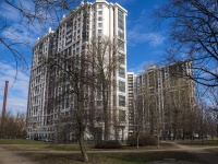Nevsky district, Obshesvenniy , house 5 с.1. Apartment house