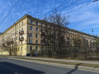 Nevsky district, st Polyarnikov, house 5. Apartment house