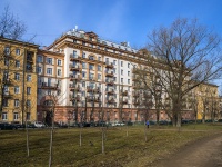 Nevsky district, Polyarnikov st, 房屋 6. 公寓楼