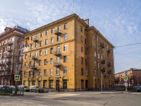 Nevsky district, Polyarnikov st, house 8. Apartment house