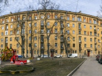 Nevsky district, Polyarnikov st, house 12. Apartment house