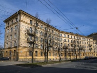 Nevsky district, Polyarnikov st, 房屋 19. 公寓楼