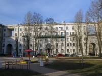 Nevsky district, Ivanovskaya st, house 24 к.2. Apartment house
