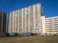 Nevsky district, Arhivnaya st, house 9 к.1. Apartment house