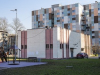 Nevsky district, Zaporozhskaya st, house 21 к.2. service building