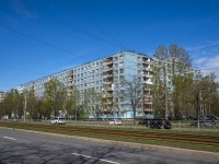 Nevsky district, avenue Solidarnosti, house 10 к.1. Apartment house