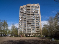 Nevsky district, avenue Solidarnosti, house 13 к.1. Apartment house
