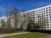 Nevsky district, avenue Solidarnosti, house 25 к.1. Apartment house